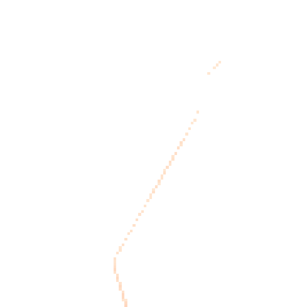 Night-time road noise heatmap for MK17 0DA