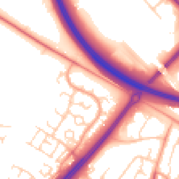 Daytime road noise heatmap for MK4 1AT