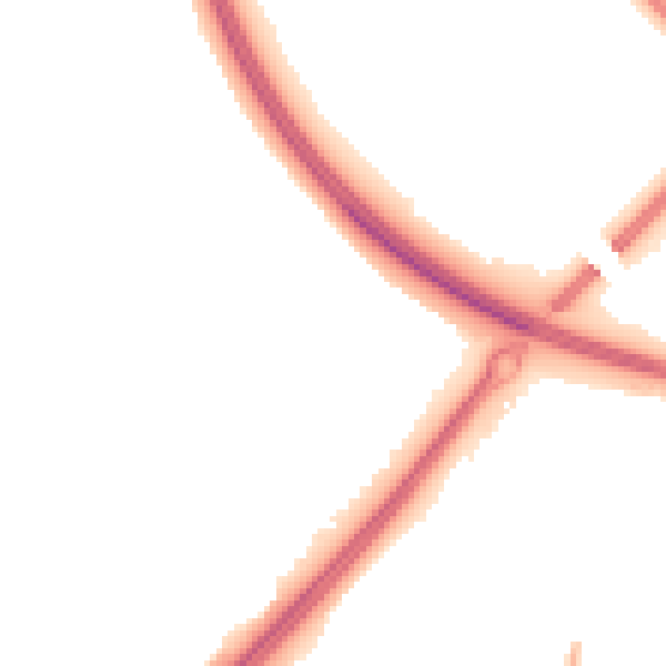 Night-time road noise heatmap for MK4 1AT