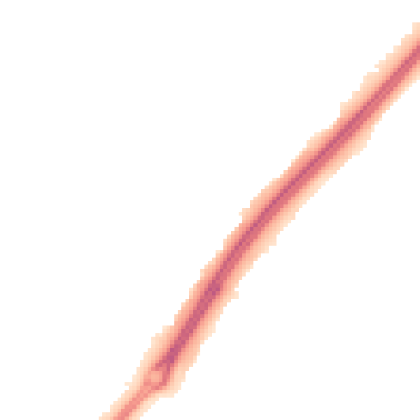 Night-time road noise heatmap for MK4 1EA