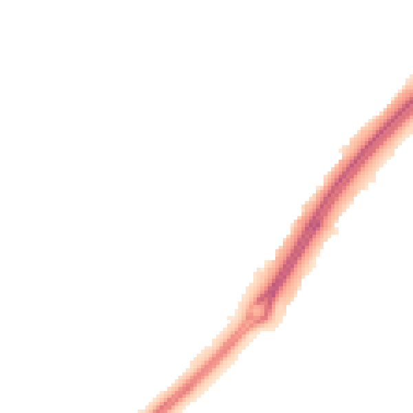 Night-time road noise heatmap for MK4 1EH