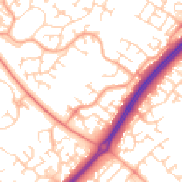 Daytime road noise heatmap for MK4 1ES