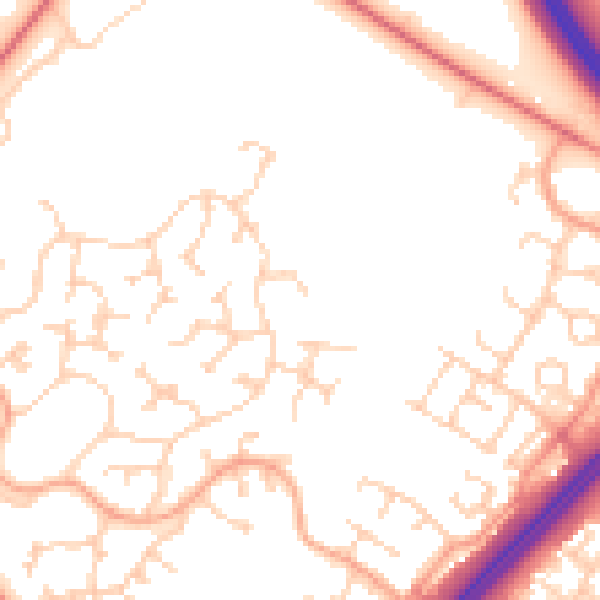 Daytime road noise heatmap for MK4 1FA