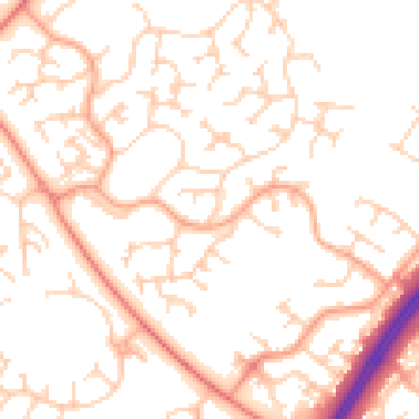 Daytime road noise heatmap for MK4 1GX