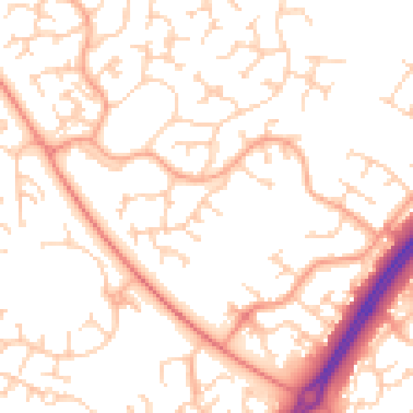 Daytime road noise heatmap for MK4 1HT
