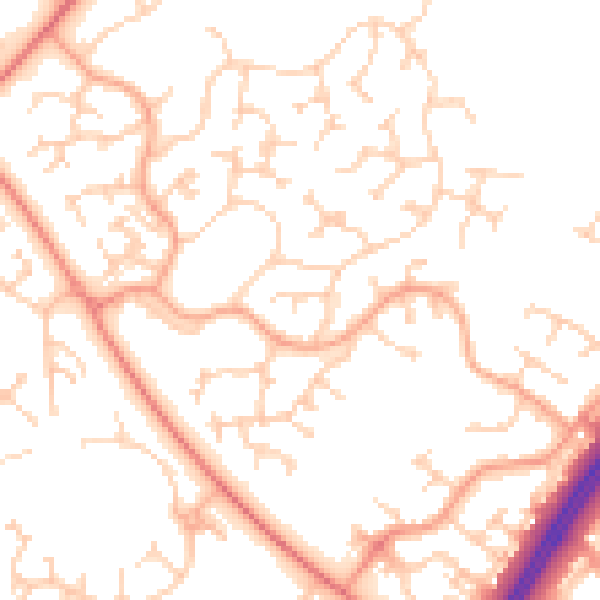 Daytime road noise heatmap for MK4 1HZ