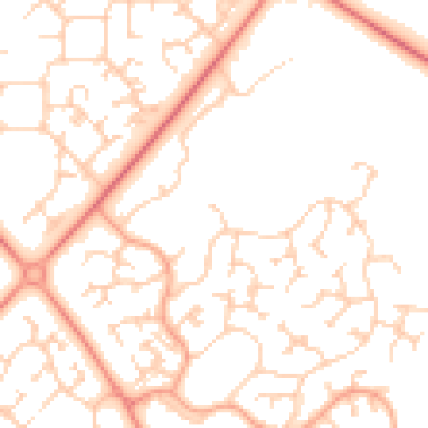 Daytime road noise heatmap for MK4 1LX