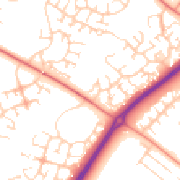 Daytime road noise heatmap for MK4 2BU