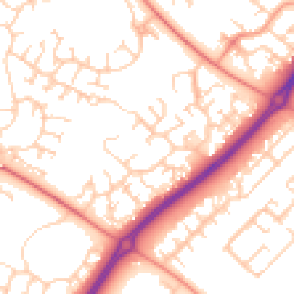 Daytime road noise heatmap for MK4 2DH