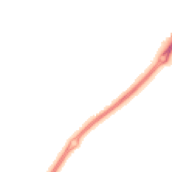 Night-time road noise heatmap for MK4 2DH