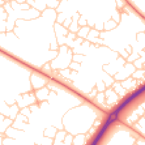 Daytime road noise heatmap for MK4 2DY