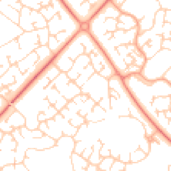 Daytime road noise heatmap for MK4 2EU