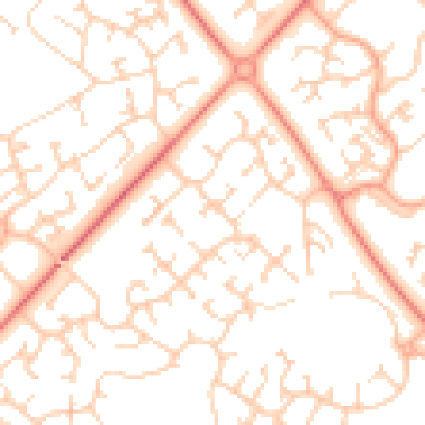 Daytime road noise heatmap for MK4 2HE