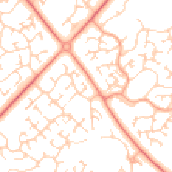 Daytime road noise heatmap for MK4 2HH