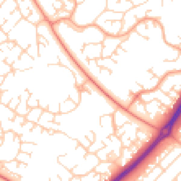 Daytime road noise heatmap for MK4 2LB
