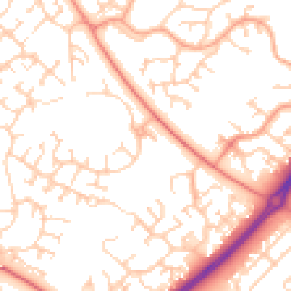 Daytime road noise heatmap for MK4 2LD