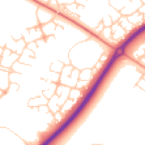 Daytime road noise heatmap for MK4 3AP