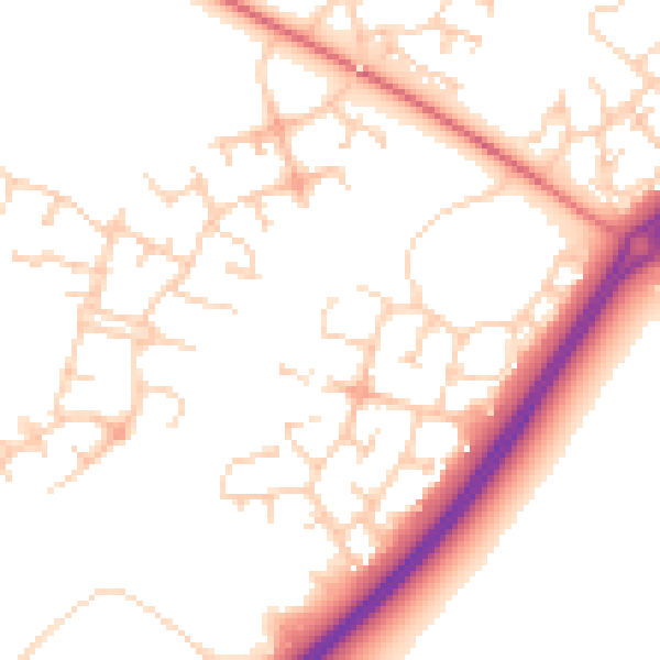 Daytime road noise heatmap for MK4 3AX