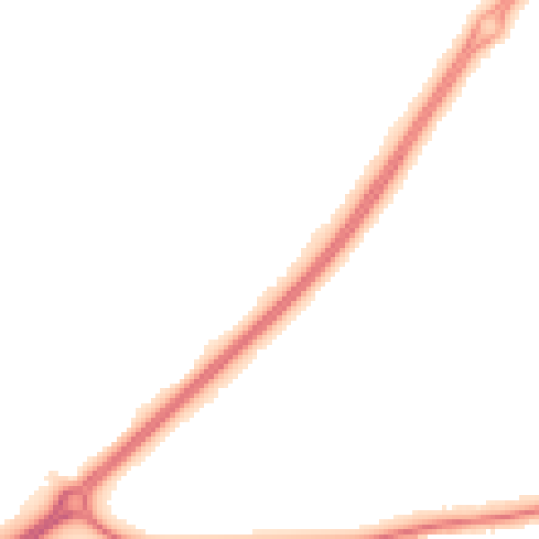 Night-time road noise heatmap for MK4 3BD