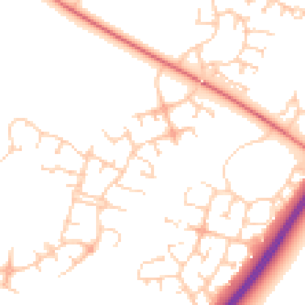 Daytime road noise heatmap for MK4 3BY