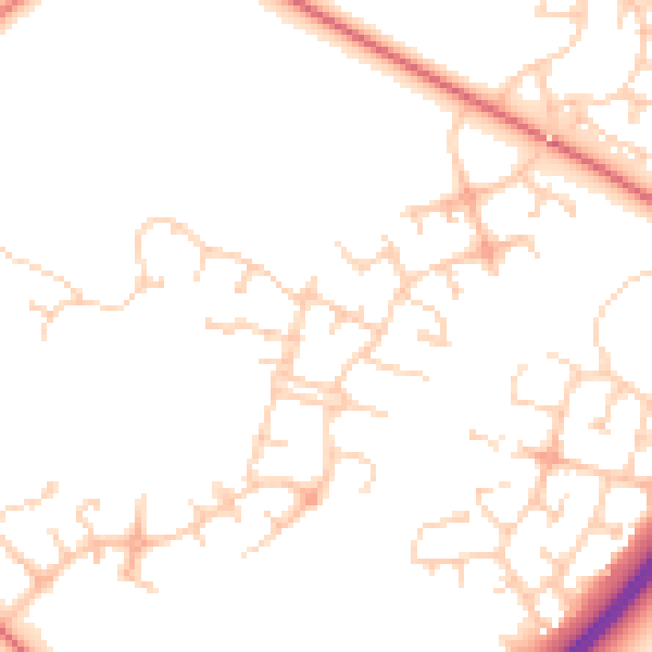 Daytime road noise heatmap for MK4 3DY