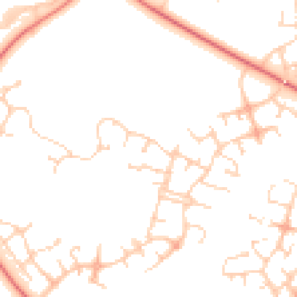 Daytime road noise heatmap for MK4 3EG