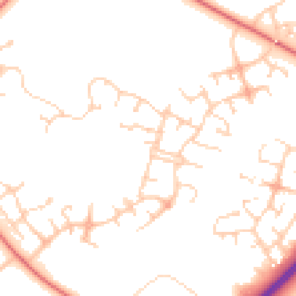 Daytime road noise heatmap for MK4 3EX
