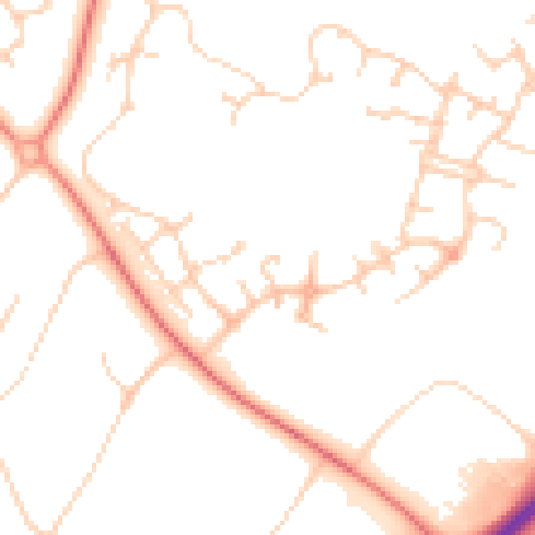Daytime road noise heatmap for MK4 3FG