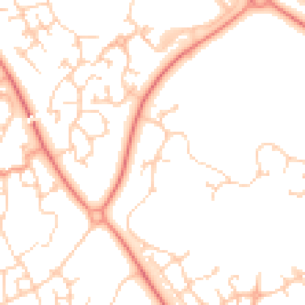 Daytime road noise heatmap for MK4 3FZ