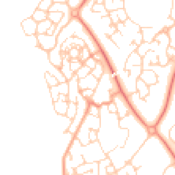 Daytime road noise heatmap for MK4 4AP