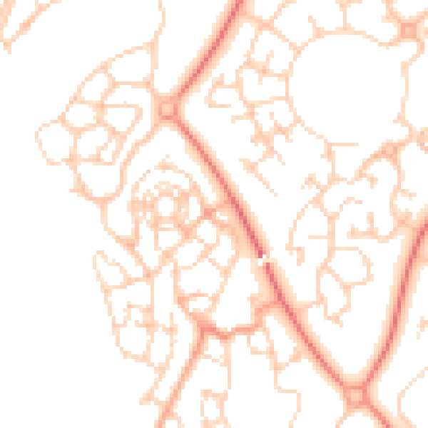 Daytime road noise heatmap for MK4 4AU