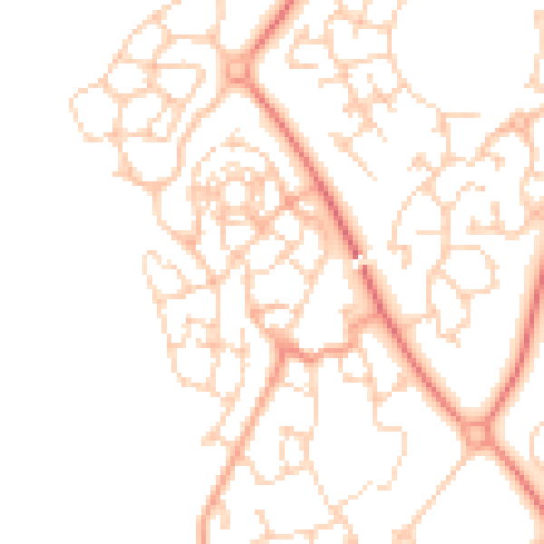 Daytime road noise heatmap for MK4 4AZ