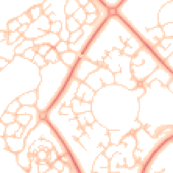 Daytime road noise heatmap for MK4 4BJ