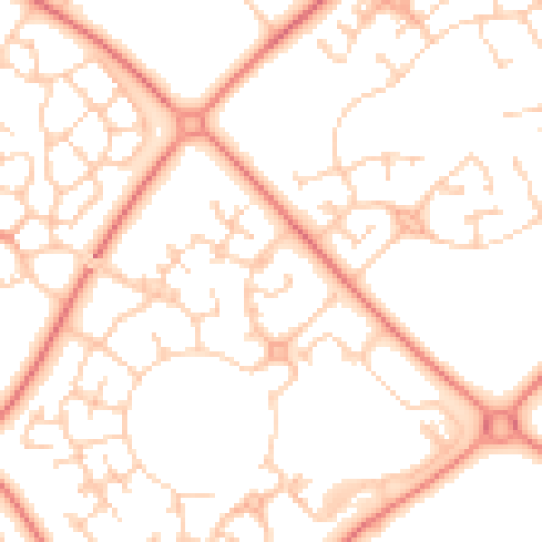 Daytime road noise heatmap for MK4 4DG