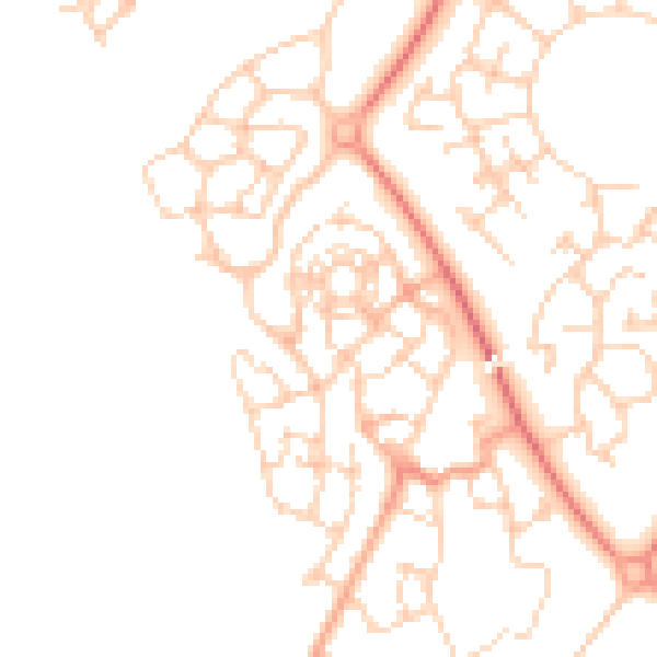 Daytime road noise heatmap for MK4 4EG