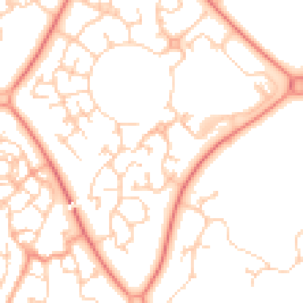 Daytime road noise heatmap for MK4 4FG
