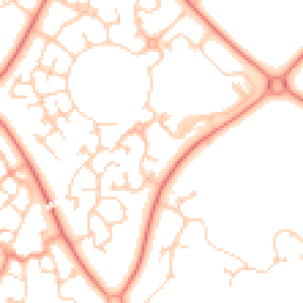 Daytime road noise heatmap for MK4 4FU