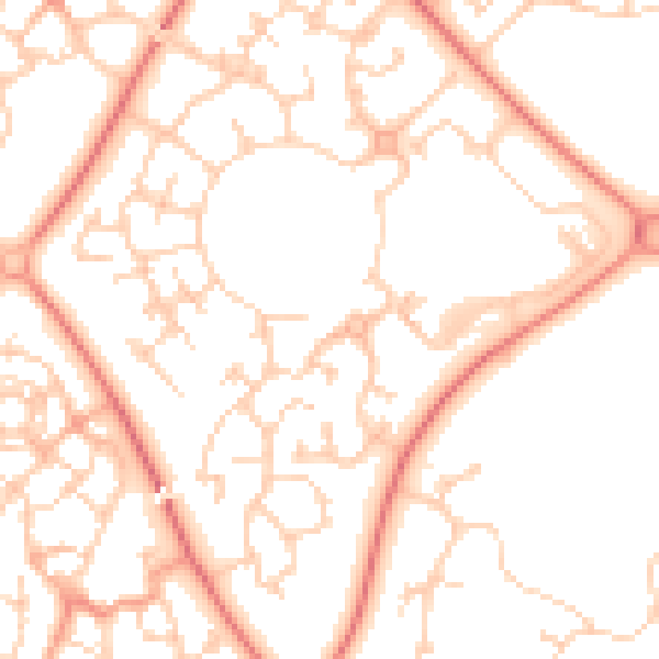Daytime road noise heatmap for MK4 4GD