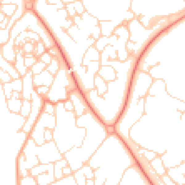 Daytime road noise heatmap for MK4 4GF