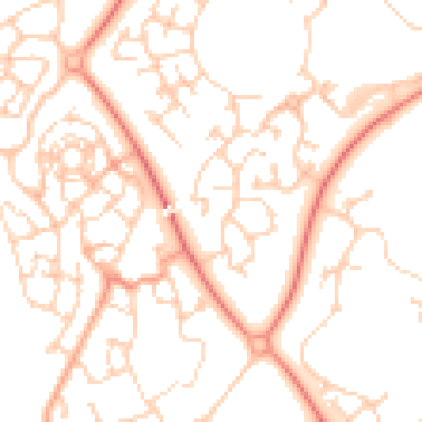 Daytime road noise heatmap for MK4 4GL