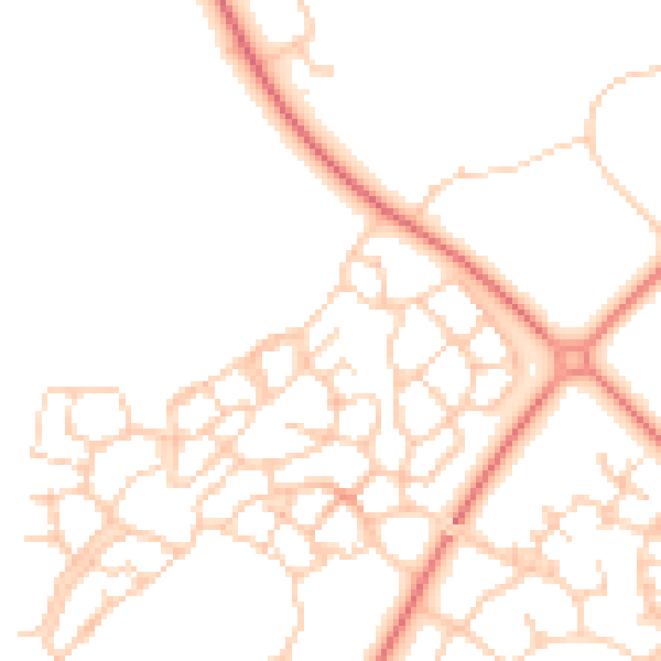 Daytime road noise heatmap for MK4 4GZ