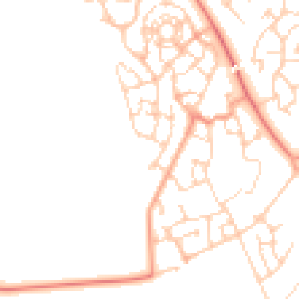 Daytime road noise heatmap for MK4 4HF