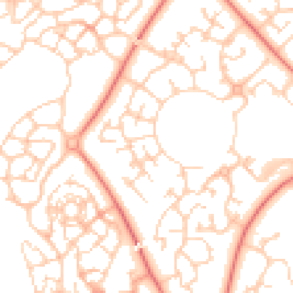 Daytime road noise heatmap for MK4 4JU