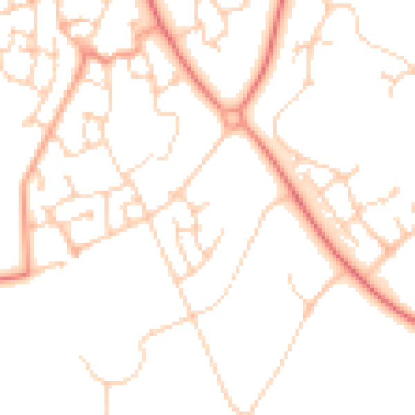 Daytime road noise heatmap for MK4 4LF