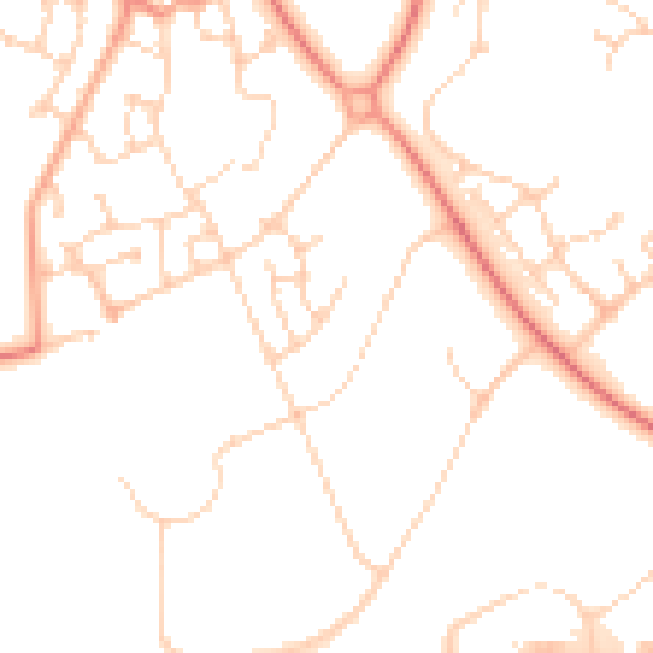 Daytime road noise heatmap for MK4 4LG
