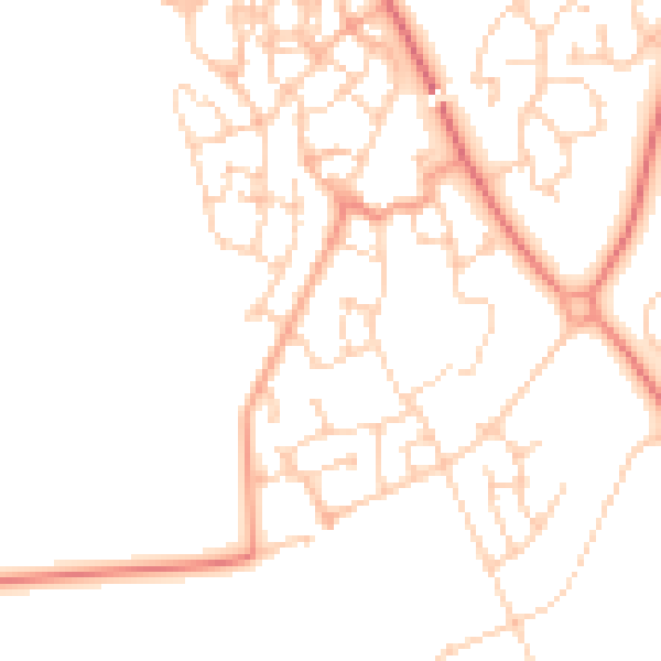 Daytime road noise heatmap for MK4 4LW