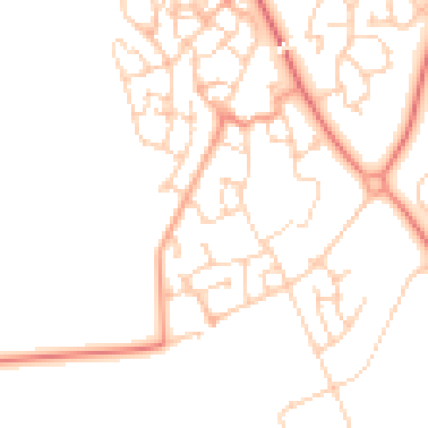 Daytime road noise heatmap for MK4 4LX