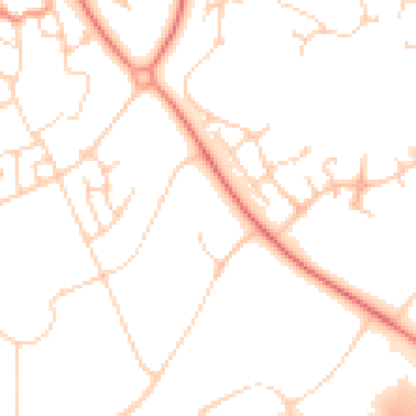 Daytime road noise heatmap for MK4 4PS