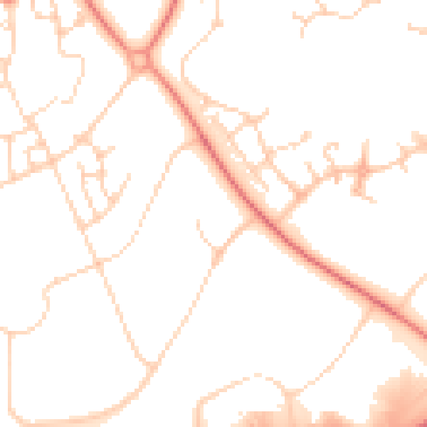 Daytime road noise heatmap for MK4 4PU