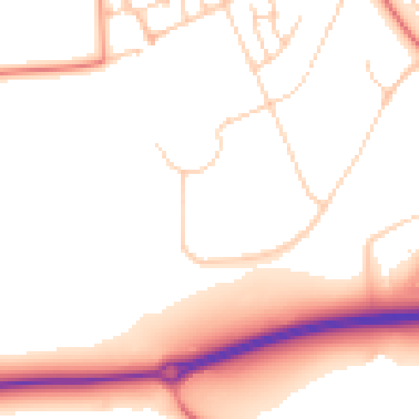 Daytime road noise heatmap for MK4 4SW